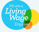 living wage badge